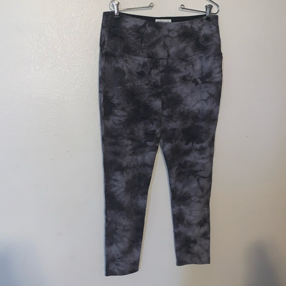 Rachel Zoe gray tie dye full length leggings - Picture 1 of 6